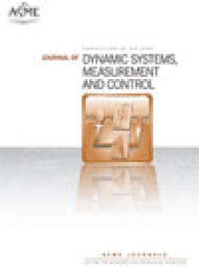 Journal Of Dynamic Systems Measurement And Control-transactions Of The Asme雜志