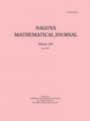 Nagoya Mathematical Journal