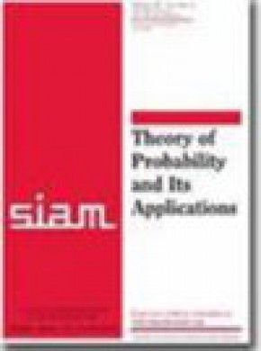 Theory Of Probability And Its Applications雜志
