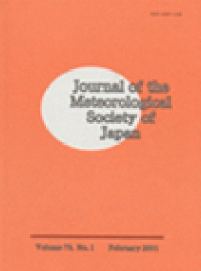 Journal Of The Meteorological Society Of Japan雜志