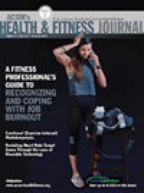 Acsms Health & Fitness Journal雜志