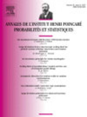 Annales De L Institut Henri Poincare-probabilites Et Statistiques雜志