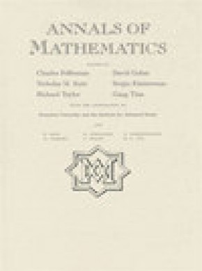 Annals Of Mathematics