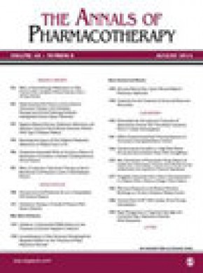 Annals Of Pharmacotherapy雜志