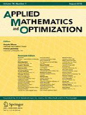 Applied Mathematics And Optimization雜志