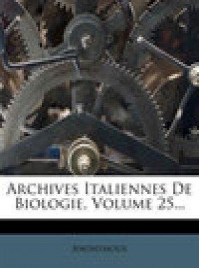 Archives Italiennes De Biologie雜志