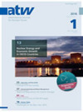 Atw-international Journal For Nuclear Power雜志