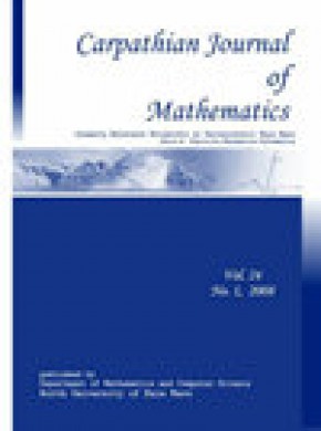 Carpathian Journal Of Mathematics雜志