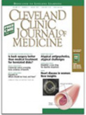 Cleveland Clinic Journal Of Medicine雜志