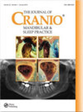Cranio-the Journal Of Craniomandibular & Sleep Practice雜志