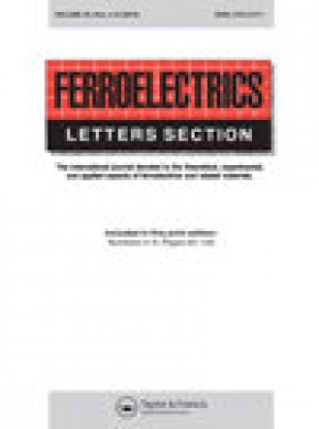 Ferroelectrics Letters Section