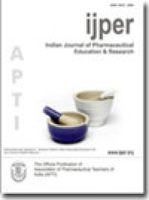 Indian Journal Of Pharmaceutical Education And Research雜志