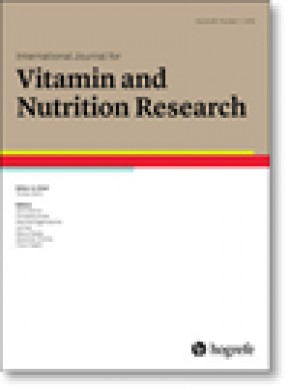 International Journal For Vitamin And Nutrition Research雜志
