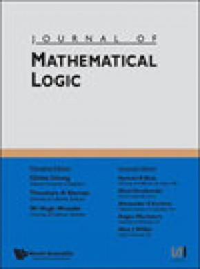 Journal Of Mathematical Logic雜志