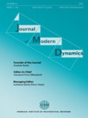 Journal Of Modern Dynamics雜志