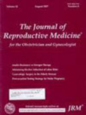 Journal Of Reproductive Medicine雜志