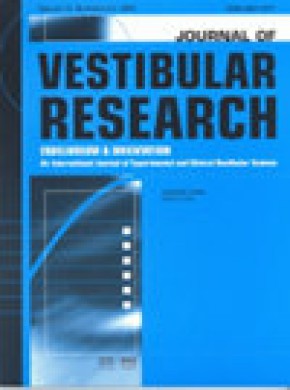 Journal Of Vestibular Research-equilibrium & Orientation雜志