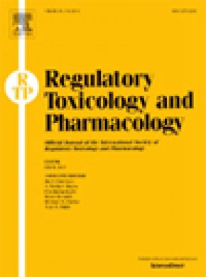 Regulatory Toxicology And Pharmacology雜志