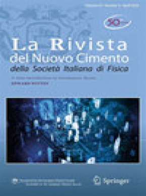Rivista Del Nuovo Cimento雜志