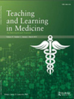 Teaching And Learning In Medicine雜志