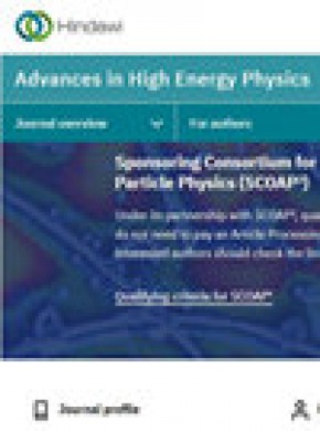 Advances In High Energy Physics雜志