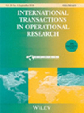 International Transactions In Operational Research雜志