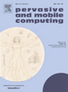 Pervasive And Mobile Computing雜志