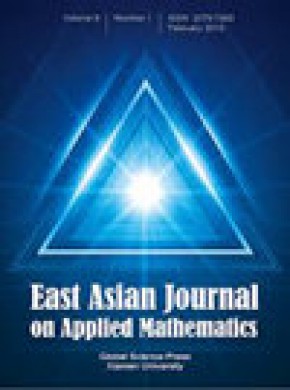 East Asian Journal On Applied Mathematics