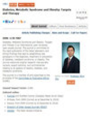 Diabetes Metabolic Syndrome And Obesity-targets And Therapy雜志