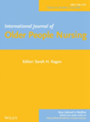 International Journal Of Older People Nursing雜志