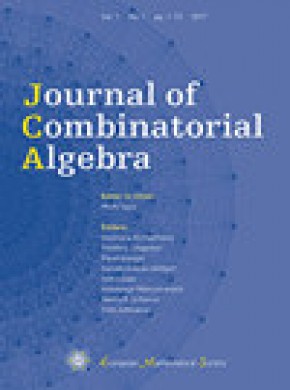 Journal Of Combinatorial Algebra雜志