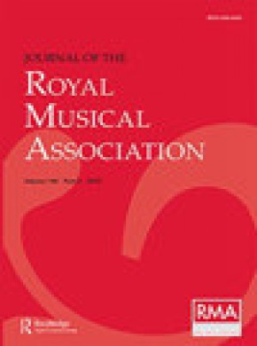Journal Of The Royal Musical Association雜志