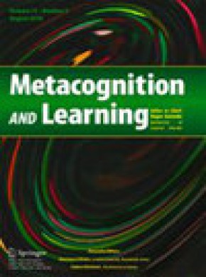 Metacognition And Learning雜志