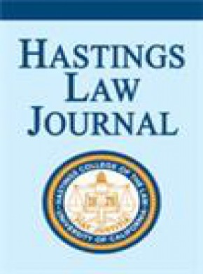 Hastings Law Journal雜志