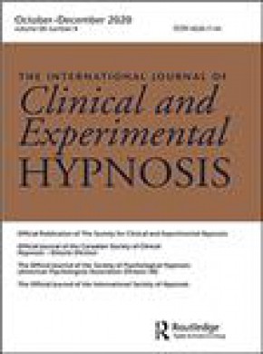 International Journal Of Clinical And Experimental Hypnosis雜志