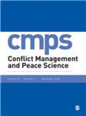 Conflict Management And Peace Science雜志