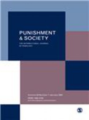 Punishment & Society-international Journal Of Penology雜志