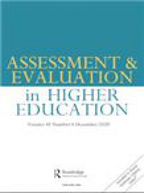 Assessment & Evaluation In Higher Education雜志