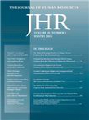 Journal Of Human Resources雜志