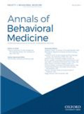 Annals Of Behavioral Medicine雜志