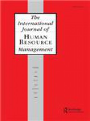 International Journal Of Human Resource Management雜志