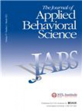 Journal Of Applied Behavioral Science雜志