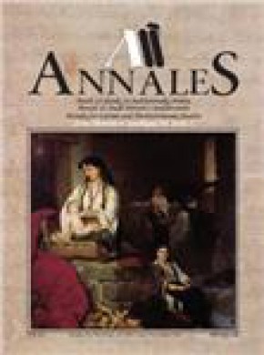 Annales-anali Za Istrske In Mediteranske Studije-series Historia Et Sociologia雜志