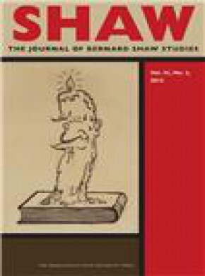 Shaw-the Journal Of Bernard Shaw Studies雜志