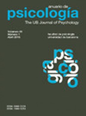Anuario De Psicologia雜志