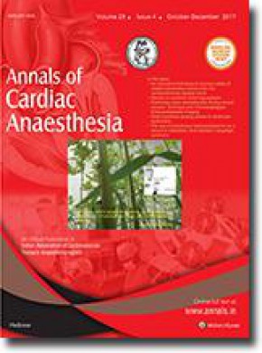 Annals Of Cardiac Anaesthesia雜志