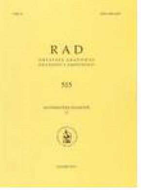Rad Hrvatske Akademije Znanosti I Umjetnosti-matematicke Znanosti