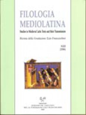 Filologia Mediolatina雜志