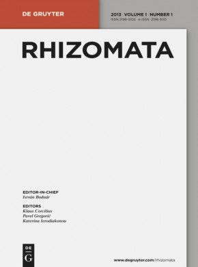 Rhizomata-a Journal For Ancient Philosophy And Science雜志